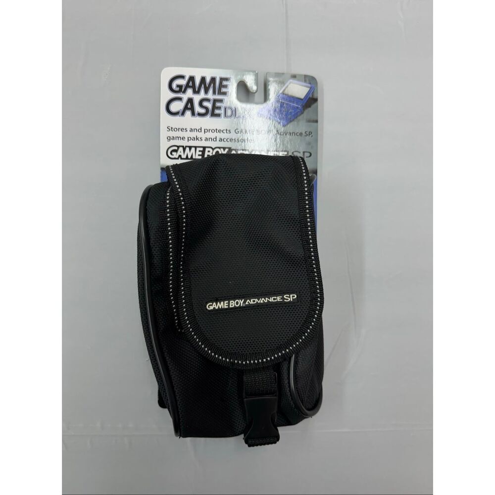 NWT Nintendo Gameboy Advance SP Black Game Case DLX